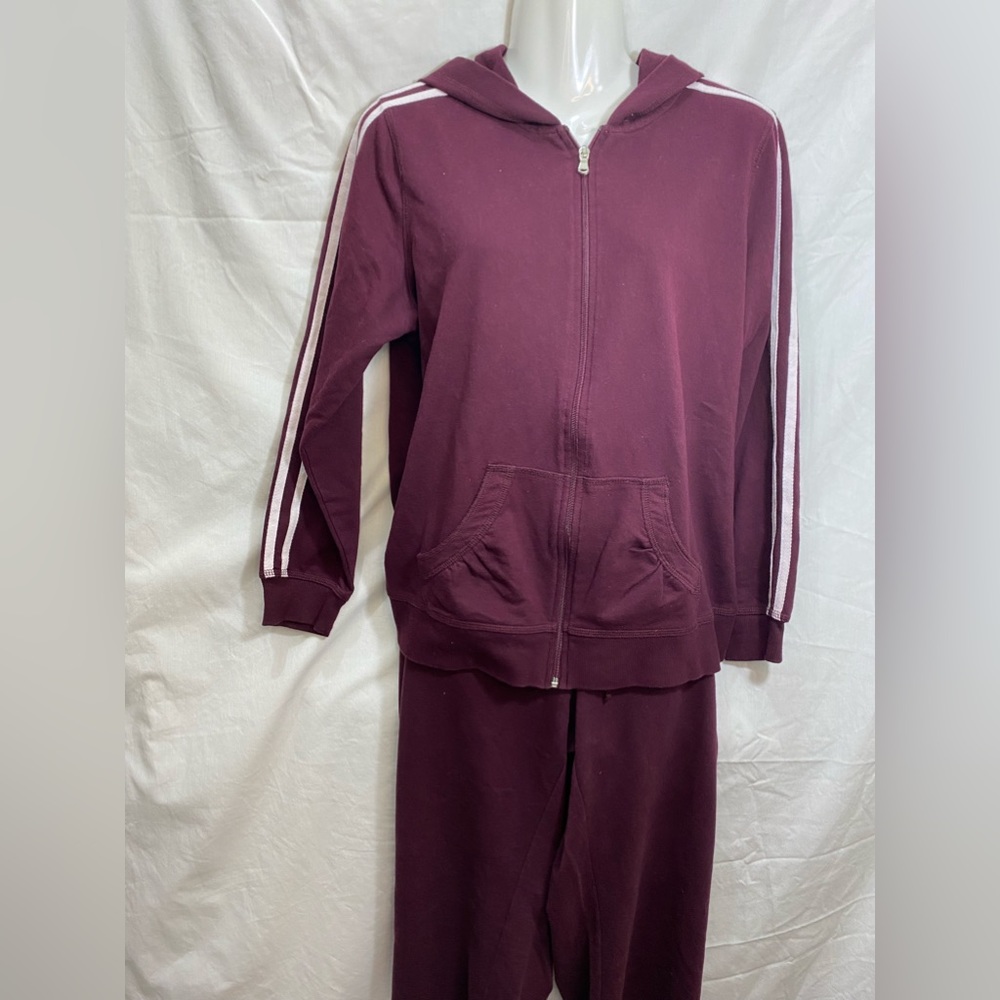 Made For Life Jogging Set/ full zip hoodie with matching pants. Petite Large